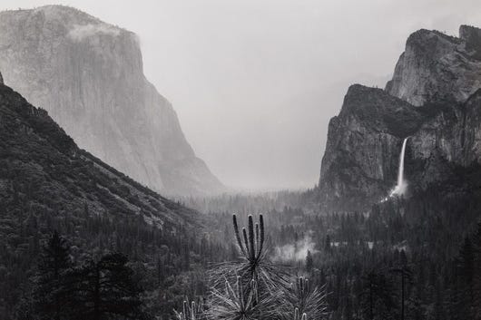 Ansel Adams photograph of Yosemite