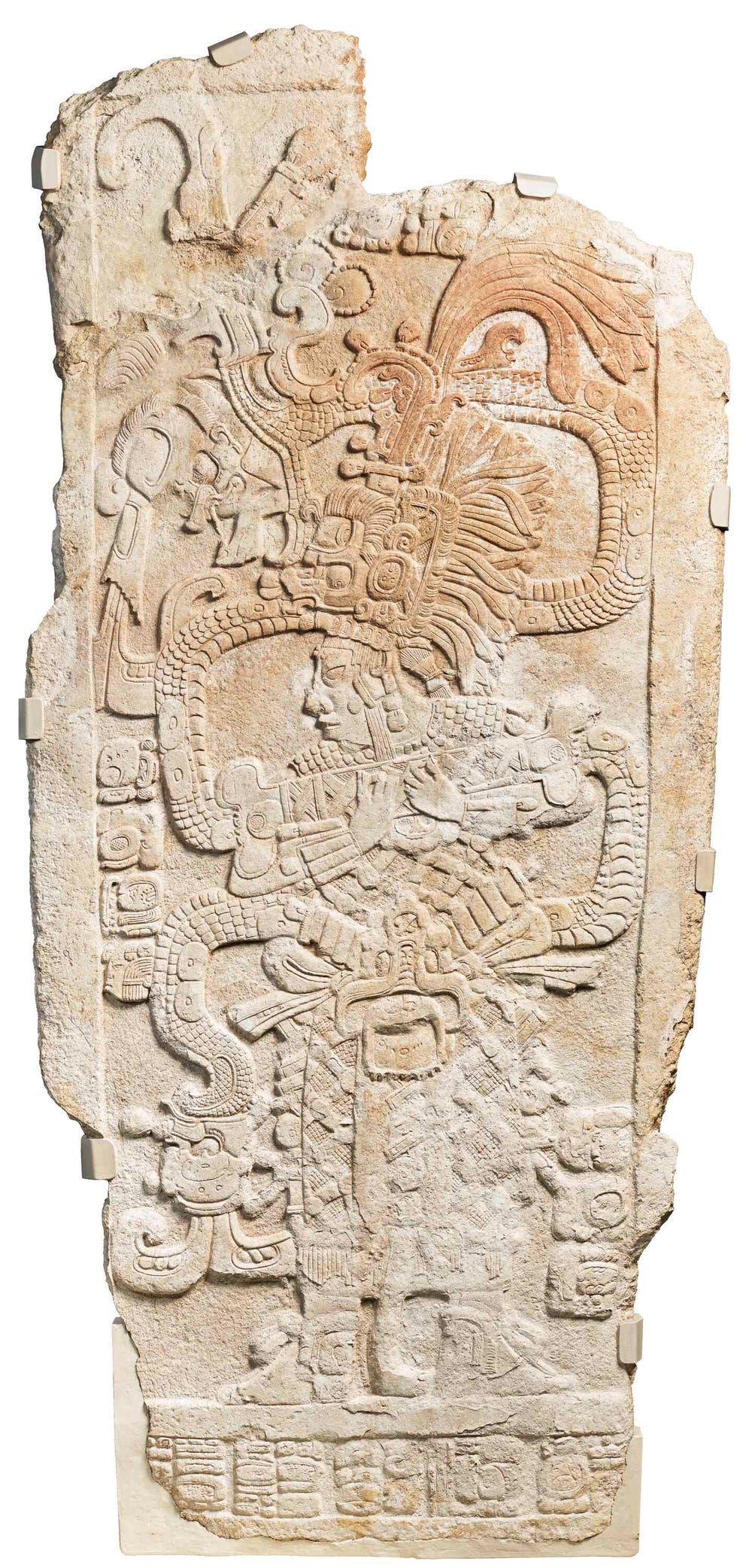 Mayan stone monument
