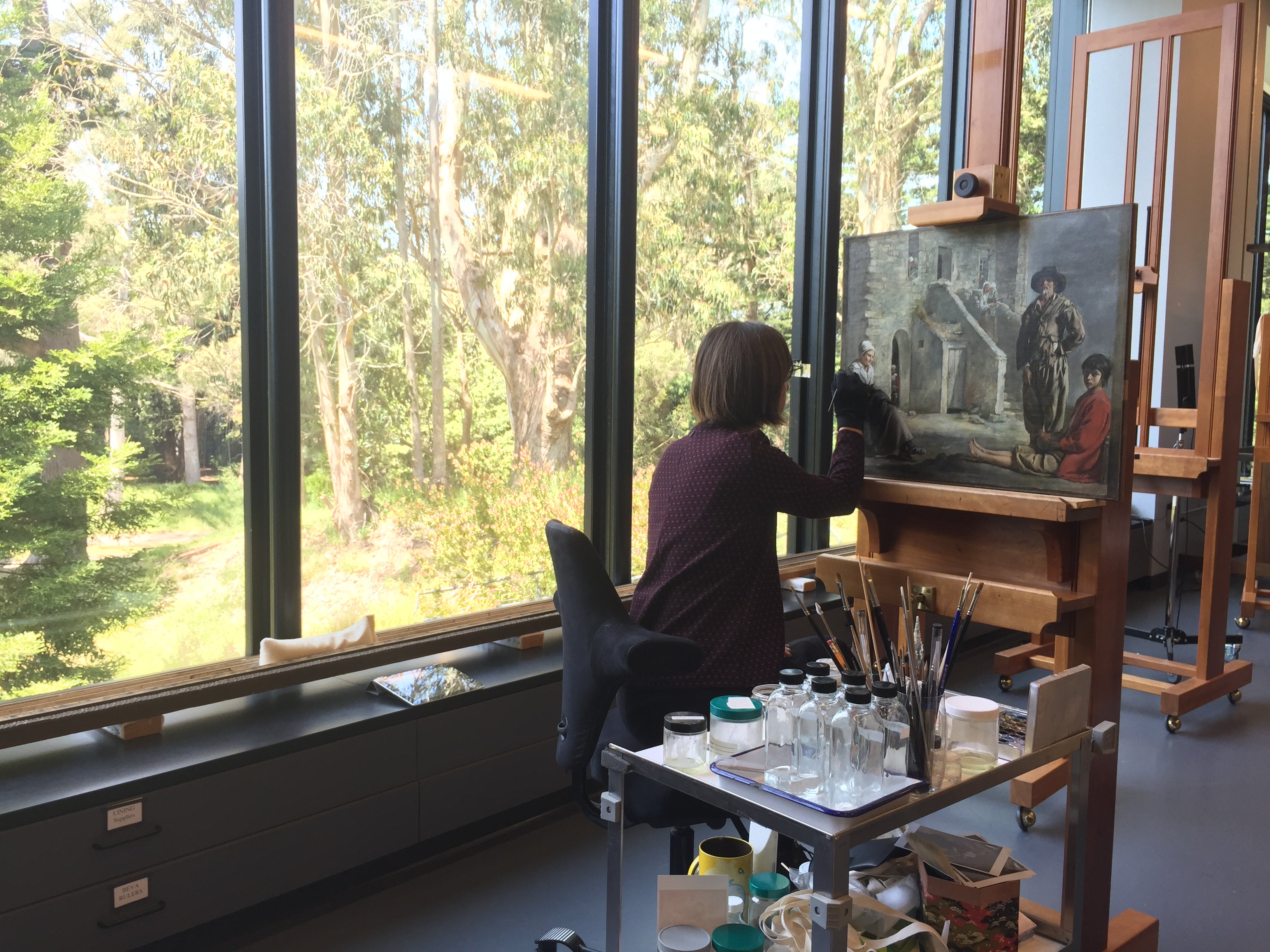 Paintings conservation