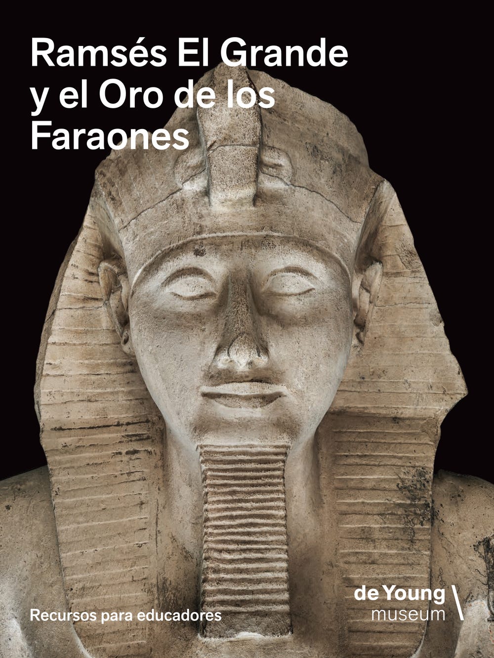 Cover of Ramses exhibition educator resources in Spanish