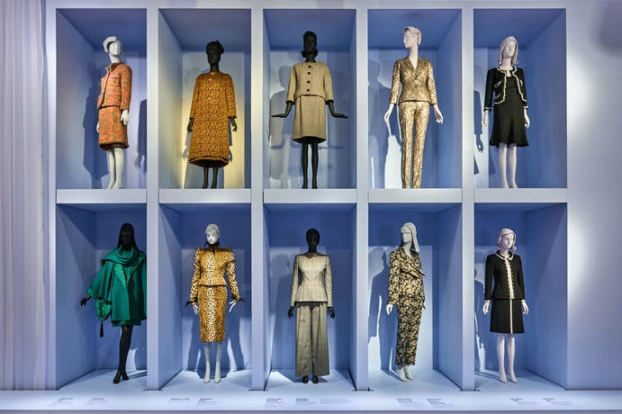 Dresses in Fashioning SF installation