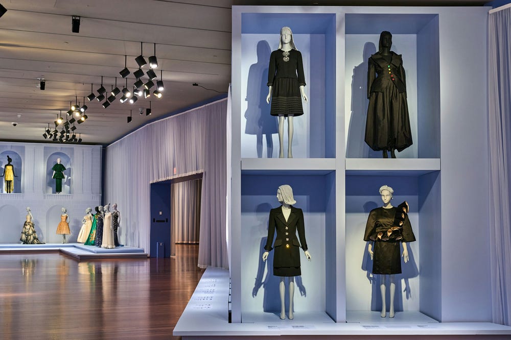 Dresses in the Fashioning San Francisco exhibition