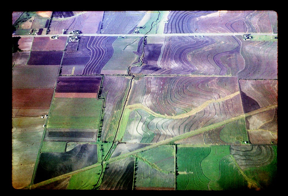 Diebenkorn Aerial Photograph, California