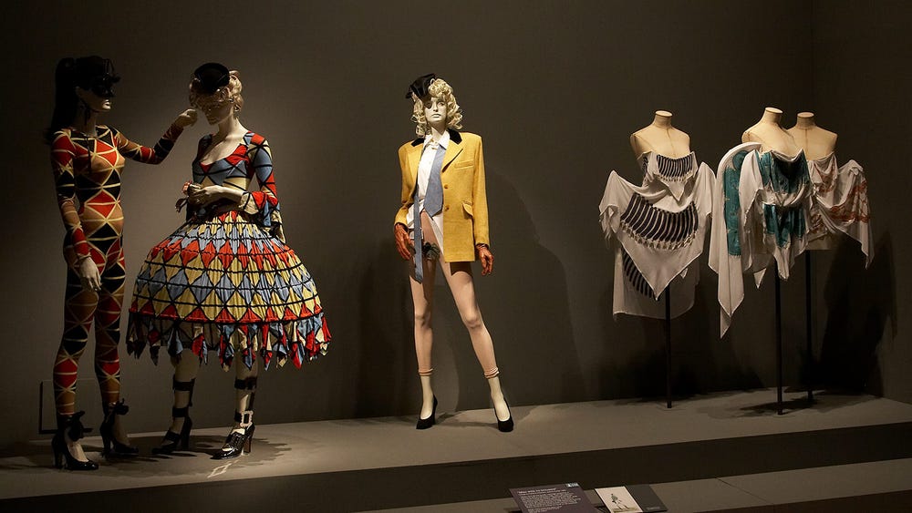 mannequins wearing Vivienne Westwood garments