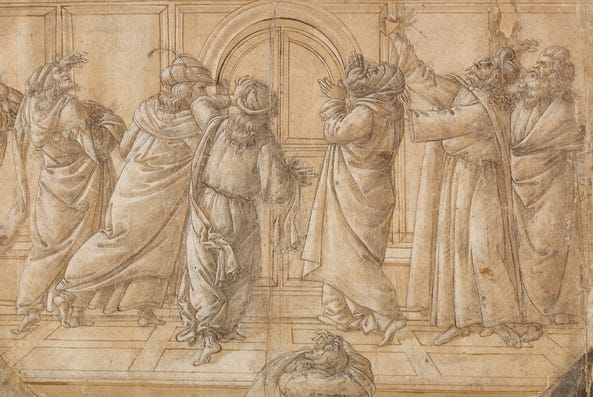 Botticelli Devout People Of Jerusalem