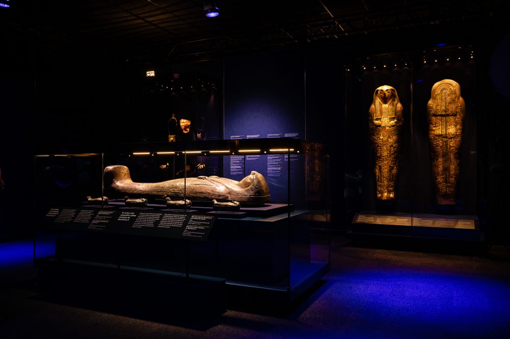 Ramses the Great exhibition installation
