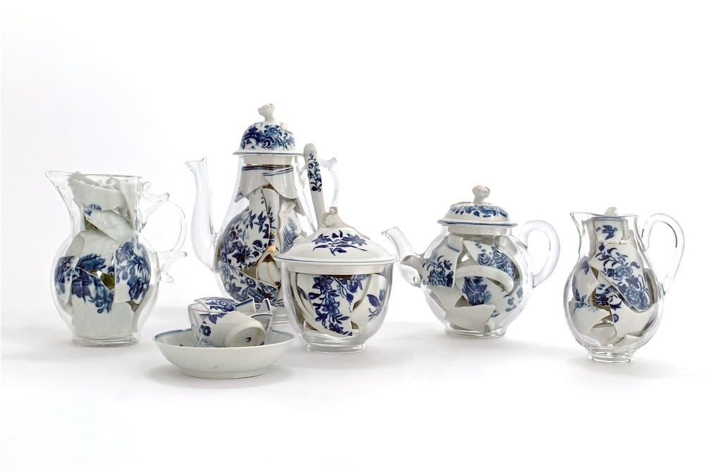 18th-century tea and coffee set