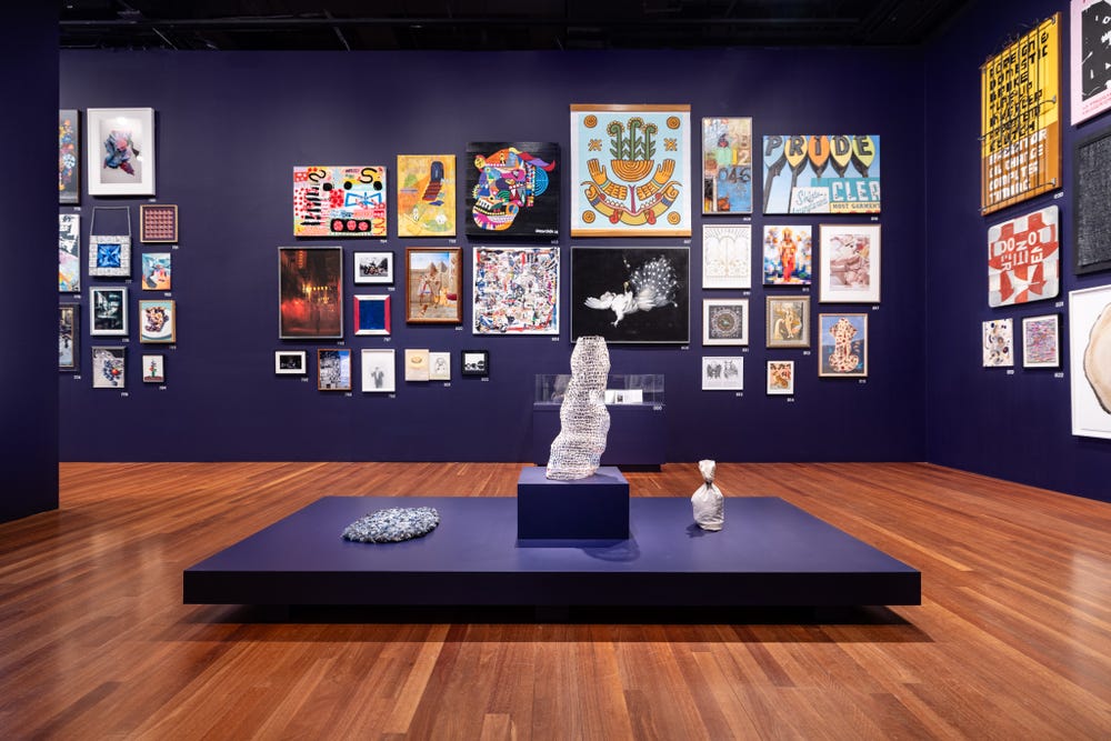 Artworks in The de Young Open 2023 exhibition